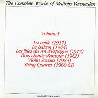 Various Artists - The Complete Works of Matthijs Vermeulen Vol. 1