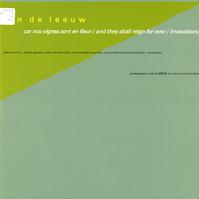 Gritton, Radio Chamber Choir etc. - de Leeuw: Car Nos Vignes Sont En Fleur etc. -  Preowned Vinyl Record