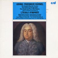 L'ecole d'Orphee - Handel: The Complete Recorder Sonatas etc.