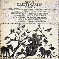 Jan DeGaetani, Thomas Paul - Music of Elliott Carter