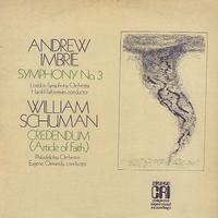 Farberman, London Symphony Orchestra - Imbrie: Symphony No. 3 etc. -  Preowned Vinyl Record