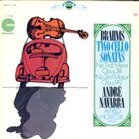 Andre Navarra, Alfred Holecek - Brahms: Two Cello Sonatas