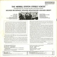 Merrill Staton Voices - Sounds Broadway Sounds Hollywood Sounds Great