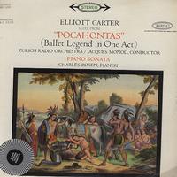 Monod, Zurich Radio Orchestra - Carter: Suite from Pocahontas etc. -  Preowned Vinyl Record