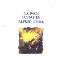 Alfred Gross - Bach: Fantasien -  Preowned Vinyl Record