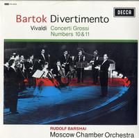 Barshai, Moscow Chamber Orchestra - Bartok: Divertimento etc.