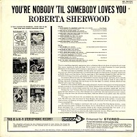 Roberta Sherwood - You're Nobody 'Til Somebody Loves You