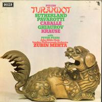 Sutherland, Mehta, London Philharmonic Orchestra - Puccini: Turandot