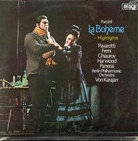 Pavarotti, von Karajan, Berlin Philharmonic Orchestra-Puccini: La Boheme - Highlights