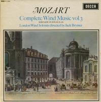 Brymer, London Wind Soloists - Mozart: Complete Wind Music Vol. 3 -  Preowned Vinyl Record