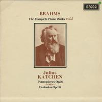 Julius Katchen - Brahms: The Complete Piano Works Vol. 2 -  Preowned Vinyl Record