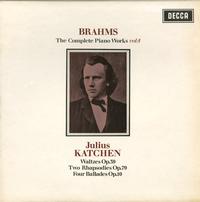 Julius Katchen - Brahms: The Complete Piano Works Vol. 4