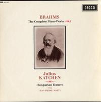 Julius Katchen-Brahms: The Complete Piano Works Vol. 5