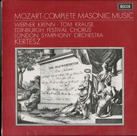 Kertesz, London Symphony Orchestra - Mozart: Complete Masonic Music -  Preowned Vinyl Record