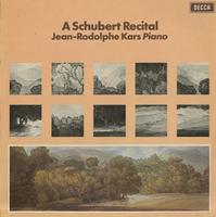 Jean-Rodolphe Kars - A Schubert Recital -  Preowned Vinyl Record