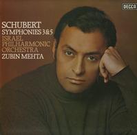 Mehta, Israel Phil. Orch. - Schubert: Symphony Nos. 3 & 8