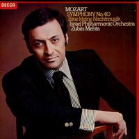 Mehta, IPO - Mozart: Symphony No. 40 -  Preowned Vinyl Record