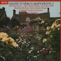 Pears, Bedford, English Chamber Orchestra - Salute To Percy Grainger Vol. 2 -  Preowned Vinyl Record