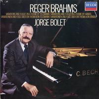 Jorge Bolet - Reger/Brahms