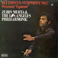 Mehta, Los Angeles Philharmonic Orchestra - Beethoven: Symphony No.7 - Overture 'Egmont'