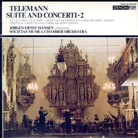 Jorgen Ernst Hansen, Societas Musica Chamber Orchestra-Telemann: Suite And Concerti 2