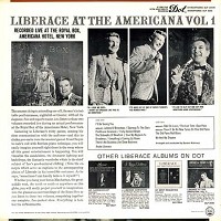 Liberace - At The Americana Vol. 1 -  Preowned Vinyl Record