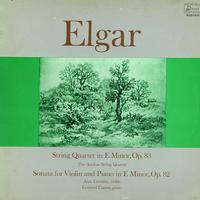 The Aeolian String Quartet - Elgar: String Quartet in E minor etc.