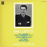 Dinu Lipatti - Mozart Piano Converto No.21, Piano Sonata No.8, Bach Partita No.1