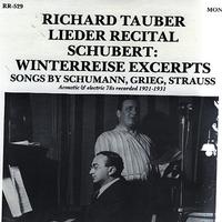 Richard Tauber - Lieder Recital -  Preowned Vinyl Record