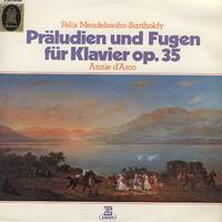Annie d'Arco - Mendelssohn: Prelude and Fugue for Piano Op. 35