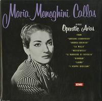 Maria Callas - Sings Operatic Arias -  Preowned Vinyl Record