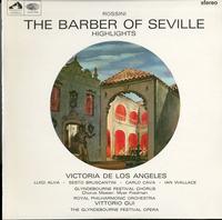Victoria de Los Angeles - Rossini: The Barber Of Seville Highlights -  Preowned Vinyl Record