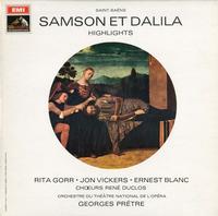 Pretre, Orchestre du Theatre National de l'Opera de Paris - Saint-Saens: Samson Et Dalila -  Preowned Vinyl Record