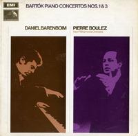 Barenboim, Boulez, New Philharmonia Orchestra - Bartok: Piano Concertos Nos. 1 & 3 -  Preowned Vinyl Record