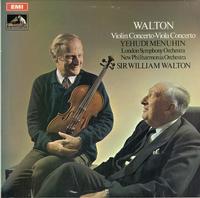 Menuhin, Walton, LSO, NPO - Walton: Violin Concerto, Viola Concerto -  Preowned Vinyl Record