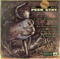 Beecham, Hollweg, RPO - Music For Peer Gynt -  Preowned Vinyl Record