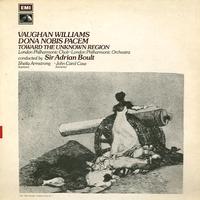 Sir Adrian Boult/ London Philharmonic Orchestra - Vaughan Williams: Dona Nobis Pacem etc. -  Preowned Vinyl Record