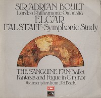 Sir Adrian Boult/ London Philharmonic Orchestra - Elgar: Falstaff--Symphonic Study ETC. -  Preowned Vinyl Record