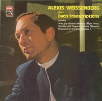 Alexis Weissenberg - Bach Transcriptions -  Preowned Vinyl Record