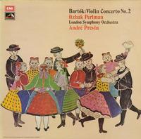 Perlman, Previn, London Symphony Orchestra - Barok: Violin Concerto No. 2 -  Preowned Vinyl Record
