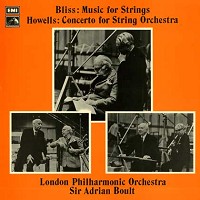 Sir Adrian Boult/ London Philharmonic Orchestra - Bliss: Music For Strings etc.