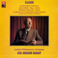 Sir Adrian Boult/ London Philharmonic Orchestra - Elgar Orchestral Music -  Preowned Vinyl Record
