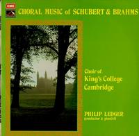 Ledger, Choir of King's College, Cambridge - Choral Music Of Schubert & Brahms