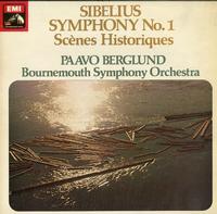 Berglund, Bournemouth Symphony Orchestra - Sibelius: Symphony No. 1--Scenes Historiques -  Preowned Vinyl Record