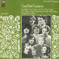 Various Artists - Great British Sopranos -  Preowned Vinyl Record