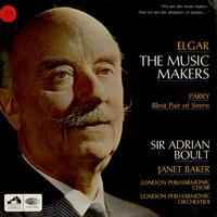 Boult, London Philharmonic Choir, London Philharmonic Orchestra - Elgar: The Music Makers--Parry: Blest Pair of Sirens -  Preowned Vinyl Record