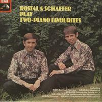Peter Rostal and Paul Schaefer - Play Two Piano Favourites -  Preowned Vinyl Record