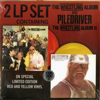 Various Artists - The Wrestling Album and Piledriver - The Wrestling Album II -  Preowned Vinyl Record