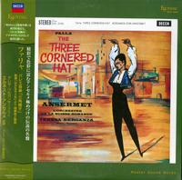 Berganza, Ansermet, L'Orchestre de la Suisse Romande - De Falla: The Three Cornered Hat -  Preowned Vinyl Record