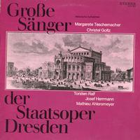 Various Artists - Grosse Sanger der Staatsoper Dresden
